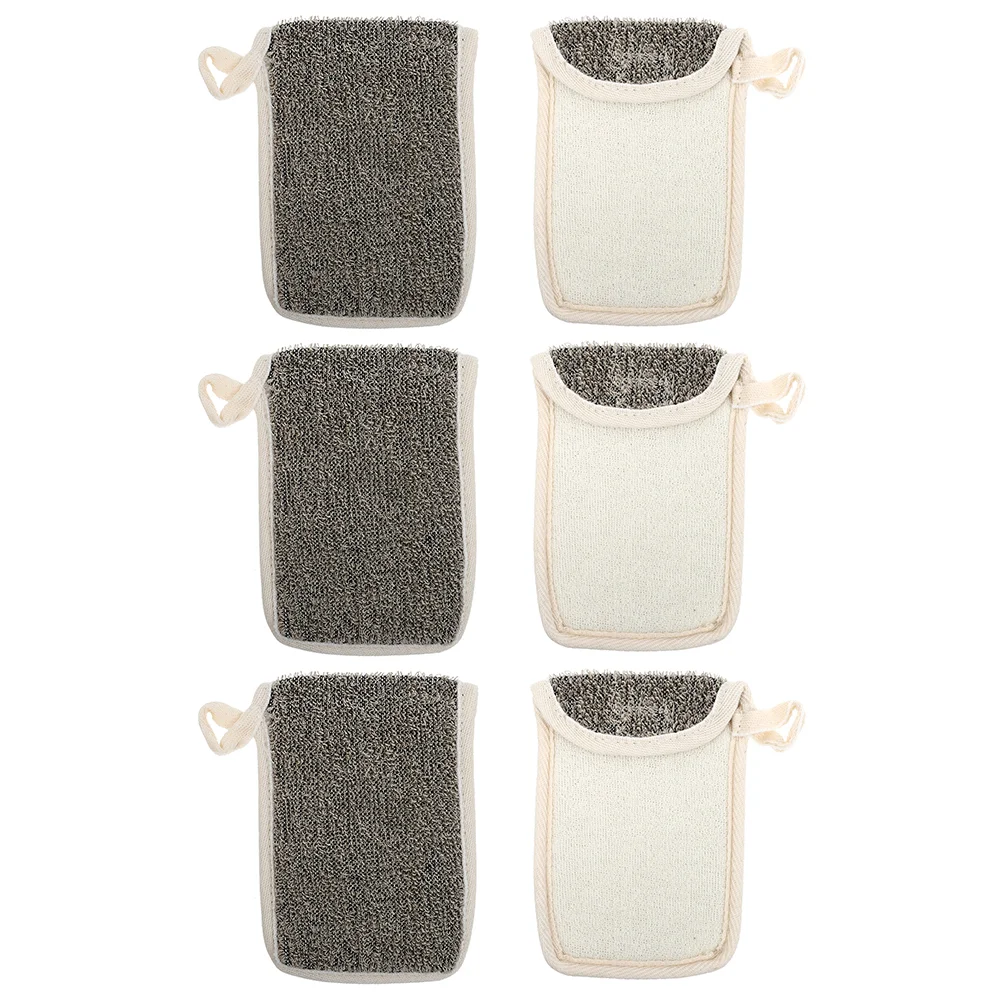 

6pcs Simple Practical Soap Bags Soap Foaming Pouches for Home Bathing Using