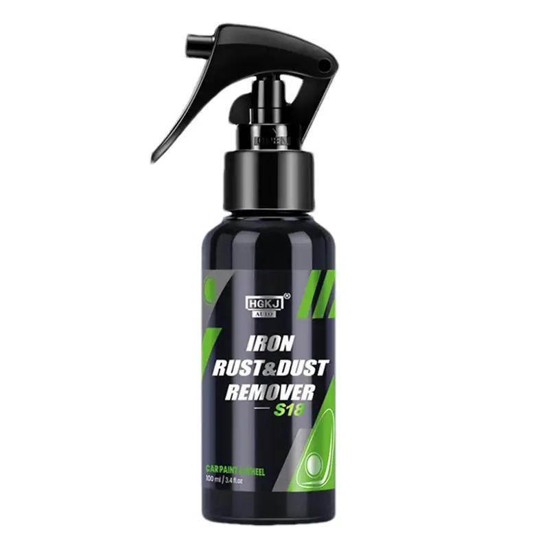 

Iron Contaminant Removal 50/100ML Iron Remover Car Detailing Iron Fallout Rust Dust Remover Spray For Paintwork Brake Rims