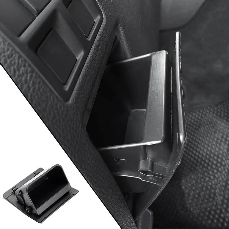 

Interior ABS Black Fuse Box Coin Container Storage Tray Compatible with Subaru XV Crosstrek Forester Outback Legacy Impreza WRX