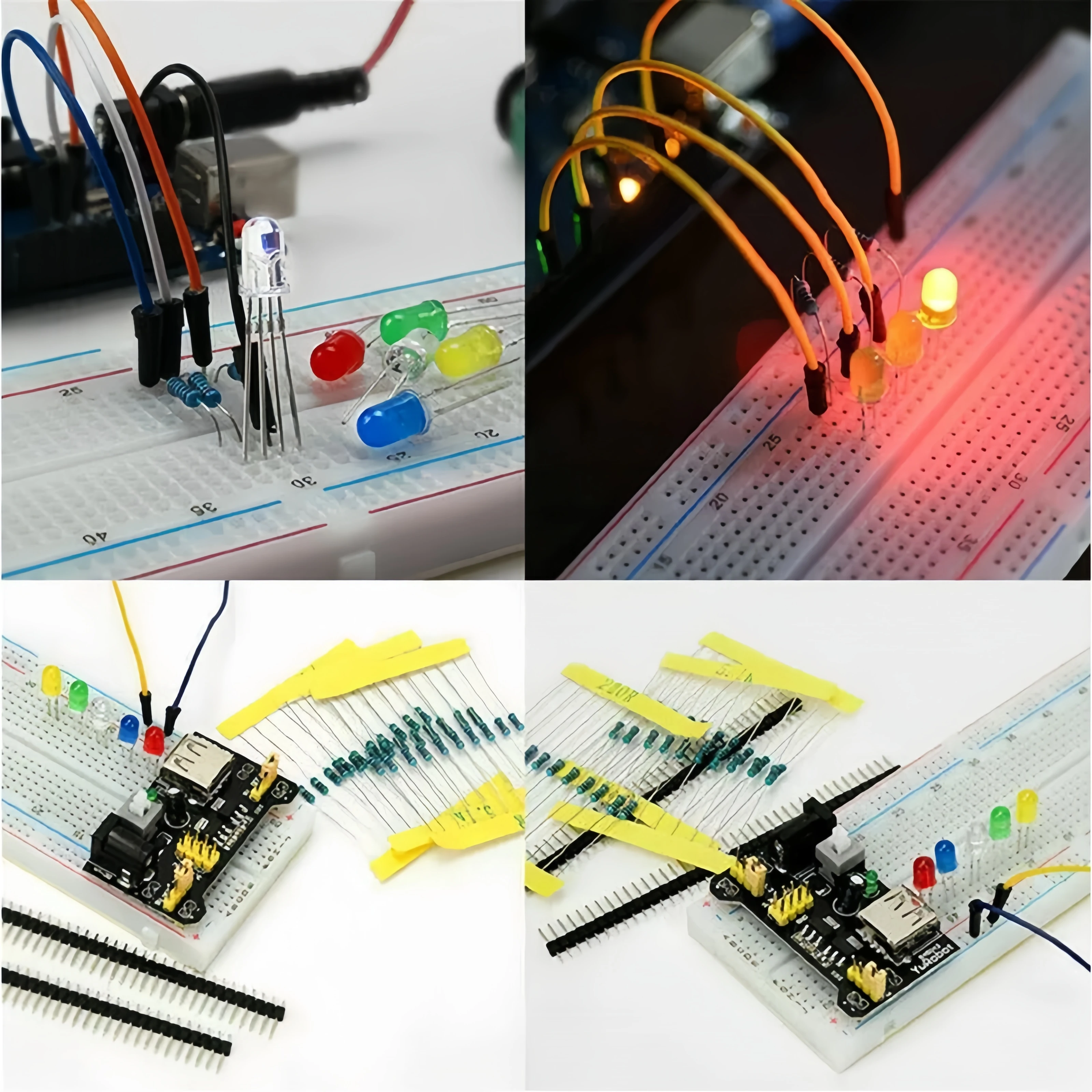 830 шт./коробка стартовый набор для Arduino UNO R3