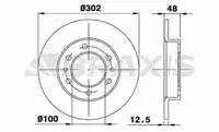 

AE0504 для зеркала тормозного диска HILUX CRUISER