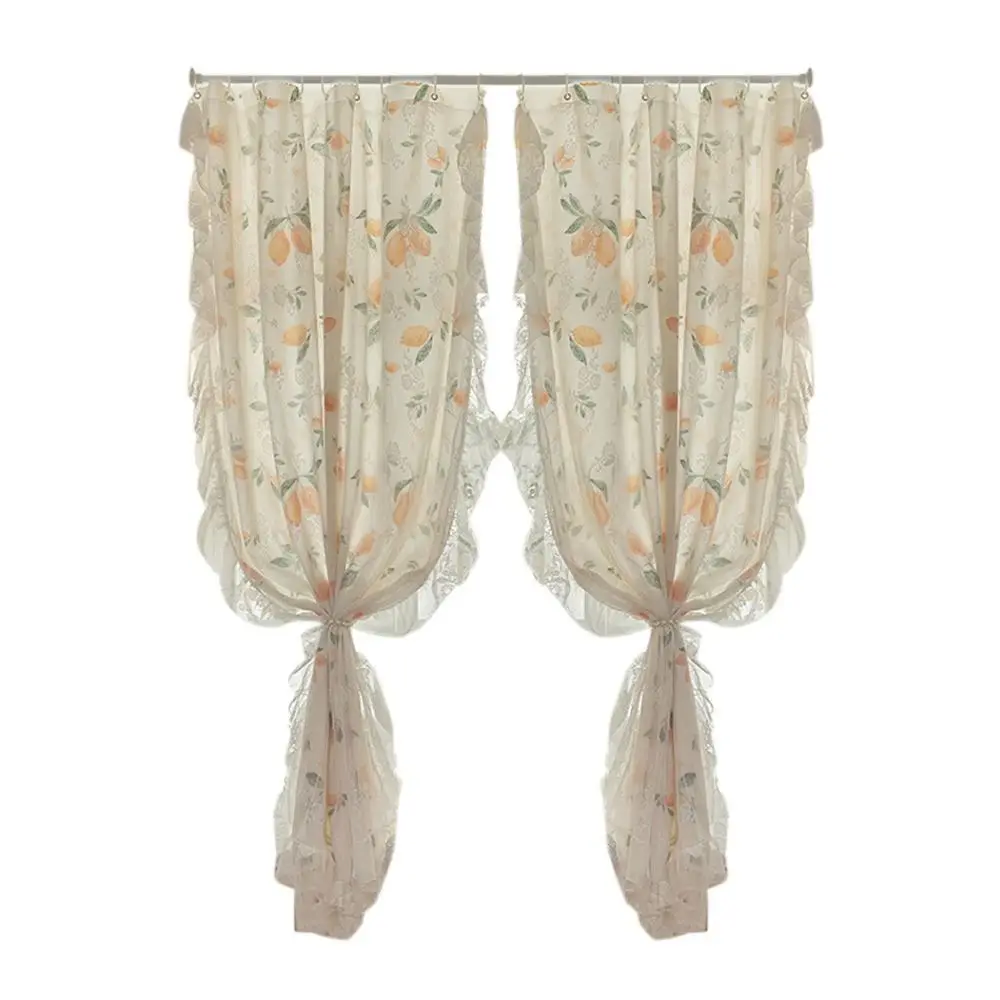 YanYangTian Marle Шторы с французским окном винтажные кристально прозрачные украшения