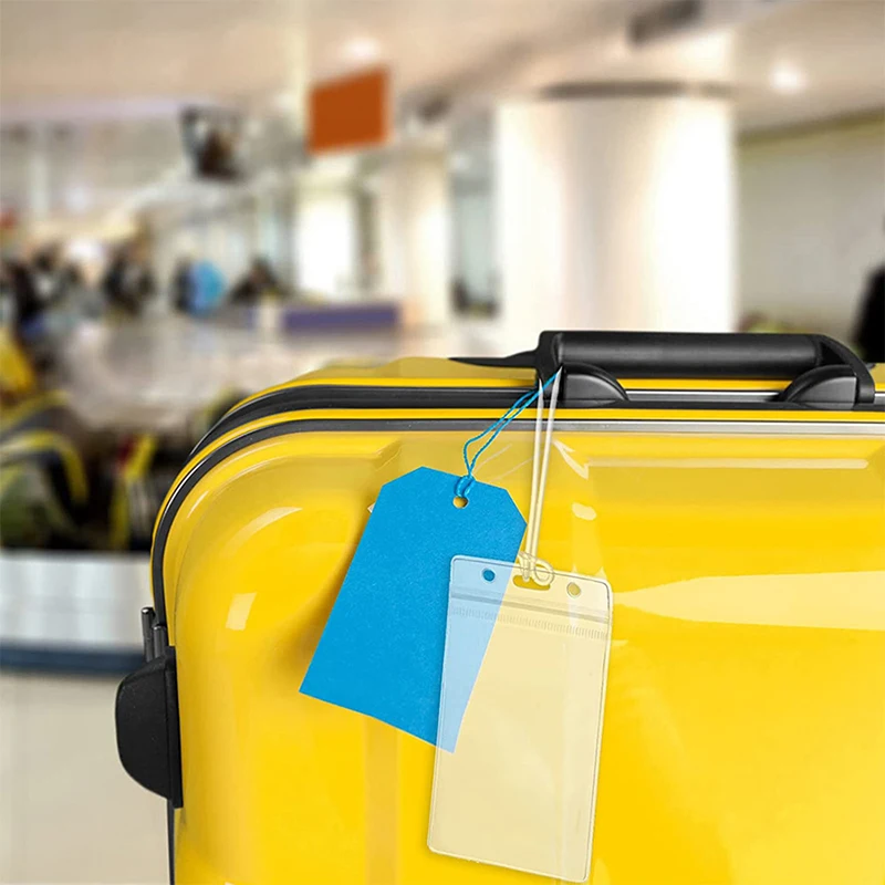 2 шт. прозрачные водонепроницаемые чемоданы из ПВХ