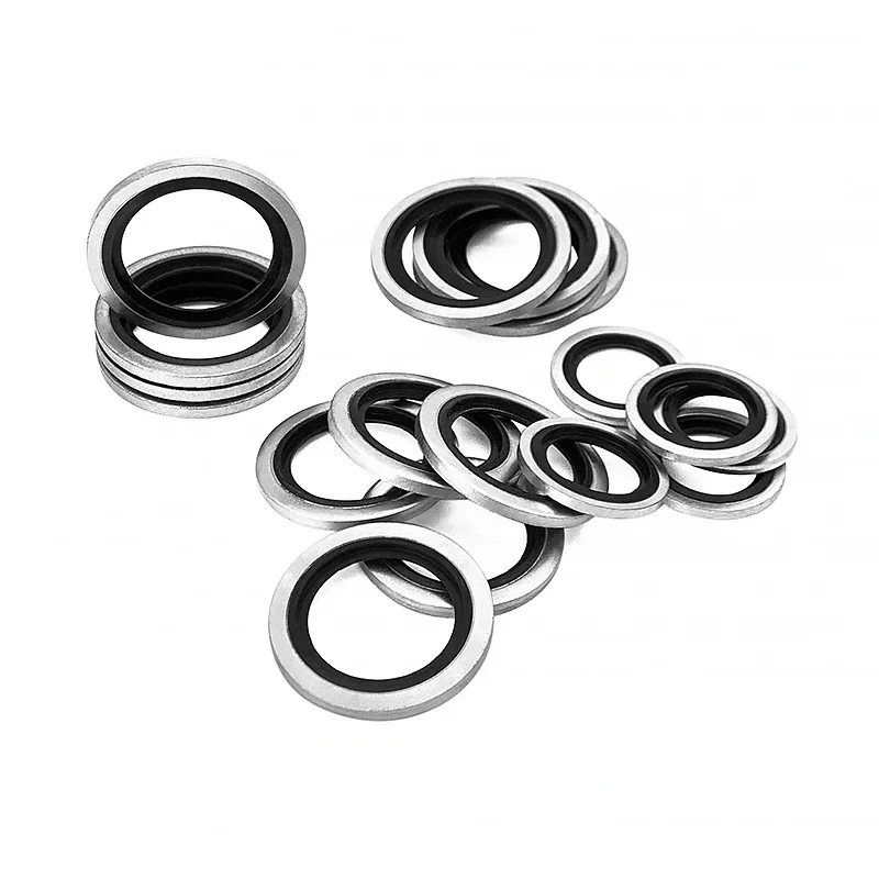 Углеродистая сталь - нитрил (резина) Комбинированная прокладка Уплотнительное