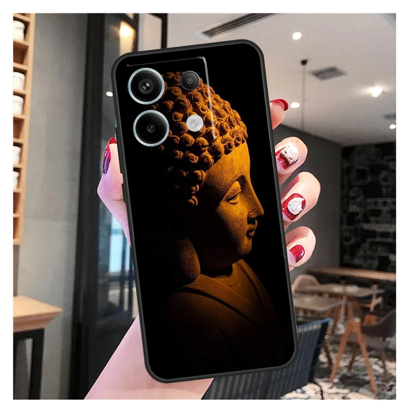 Чехол Будды Budha для Xiaomi Redmi Note 13 Pro 12 11 9 10 12S 11S 10S 9S 10C 12C 13C чехол
