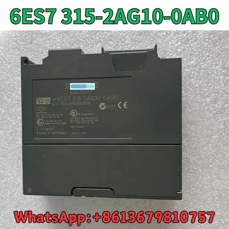 Б/у модуль 6ES7 315-2AG10-0AB0 тест ОК Быстрая доставка