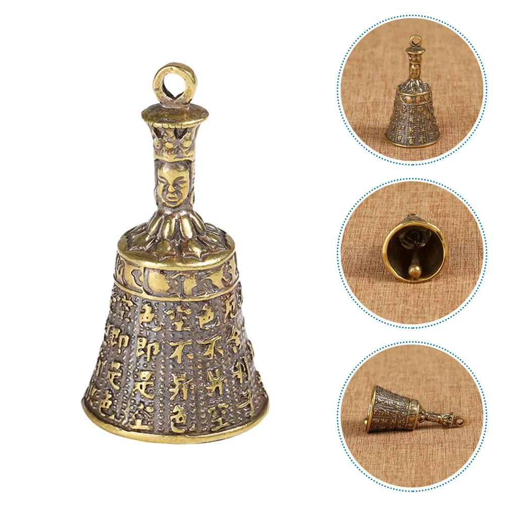

Bell Charm Bells Shui Feng Dinner Lucky Good Hand Inside Tibetan Copper Blessing Pendant Diy Keychain Brass Luck Miniature Mini