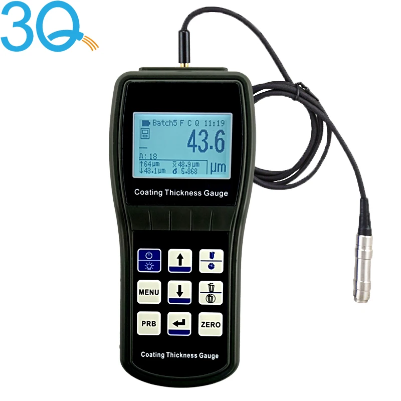 

3Q CS100 Dry Film Thickness Gauge Coating Thickness Meter For Non-magnetic Coating Painting