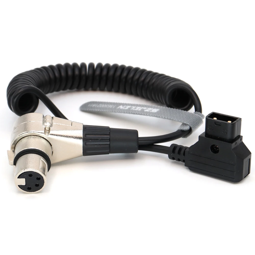 4-контактный разъем DTAP к XLR для кабеля питания SONY монитора TVLIGIC Atomos шнура камеры