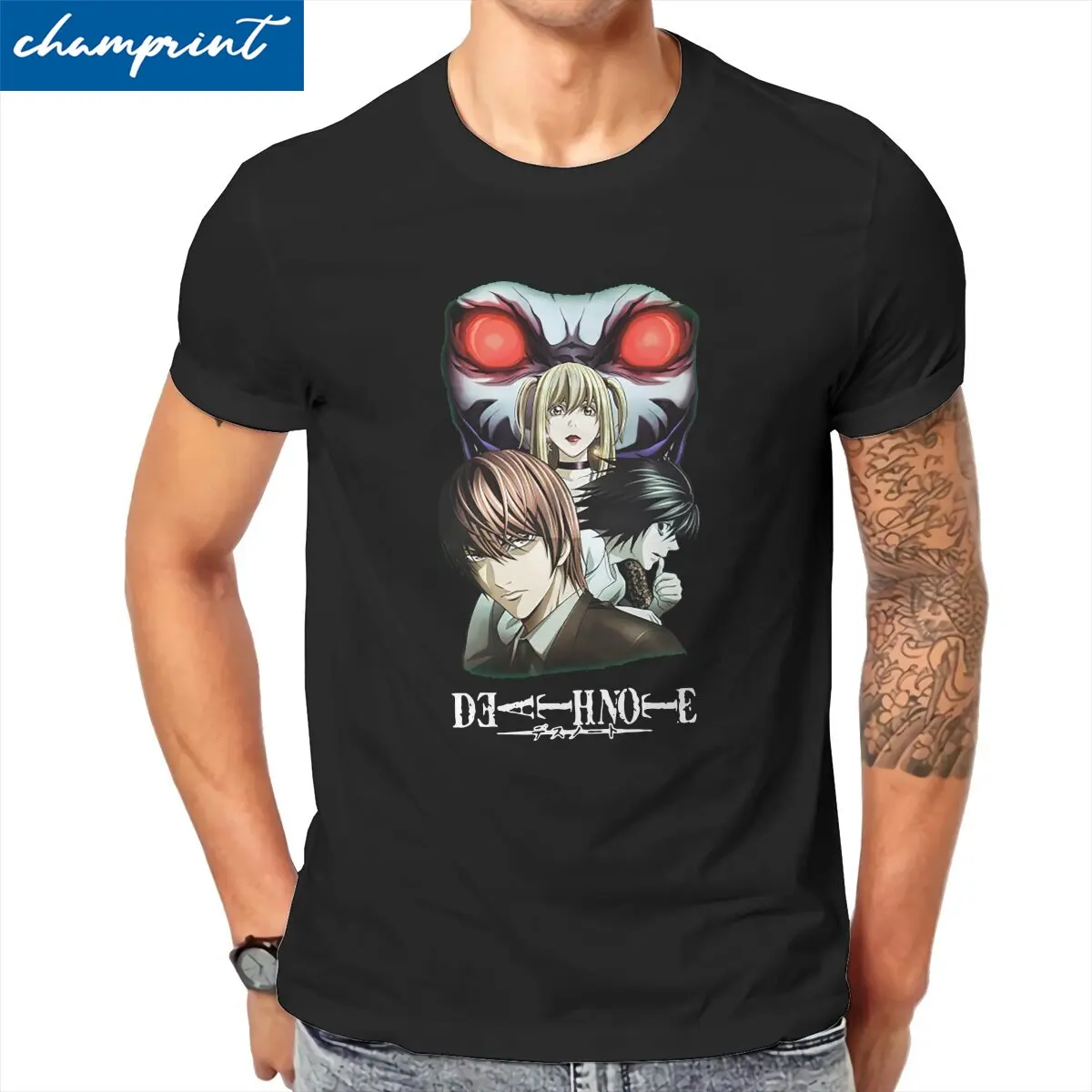 

Men's Death Note Anime Misa T Shirt 100% Cotton Clothing Awesome Short Sleeve Round Collar Tee Shirt Gift T-Shirts