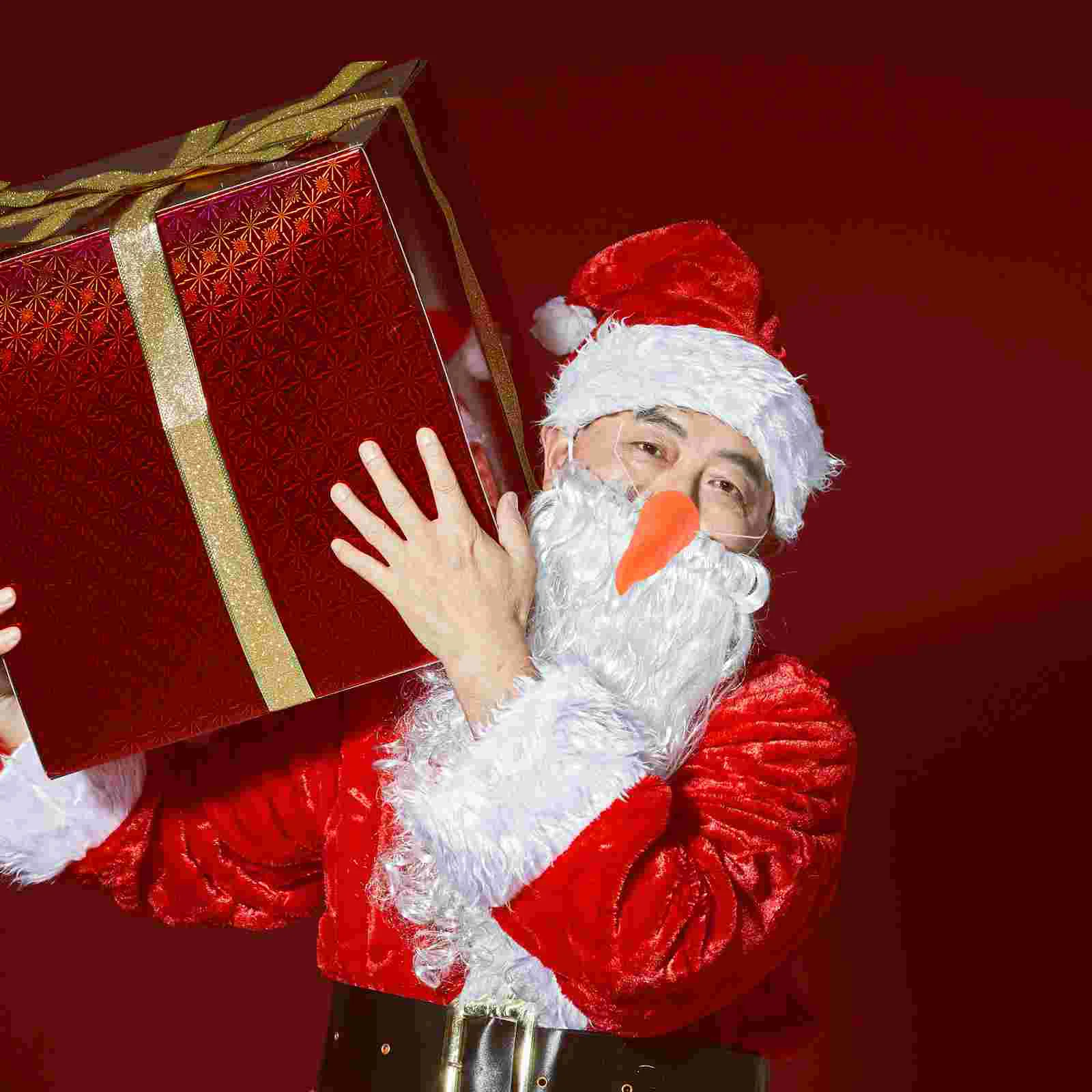 3 шт. морковный нос косплей декорации снеговик украшения портативный DIY