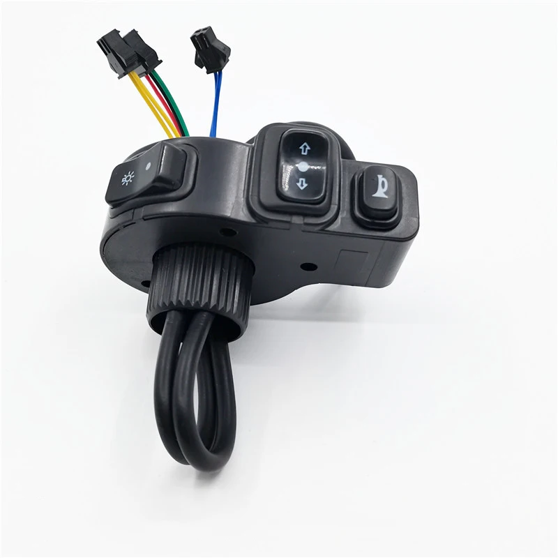 

Universal for 22mm Handlebar 3In1 Motorcycle Electric Bike Scooter ATV Turn Signal Horn ON/OFF Button Quad Light Switch