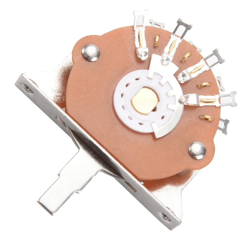 4-кратный черный 5-позиционный рычажный переключатель для электрической