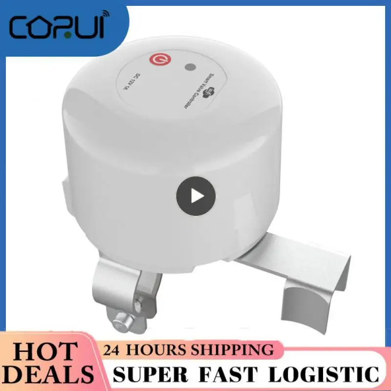 

1/2/3PCS Tuya Smart WiFi Water Gas Valve ON/OFF Auto Control Timer DN15 DN20 Pipe Valve Support Alexa Remote Controller Gas