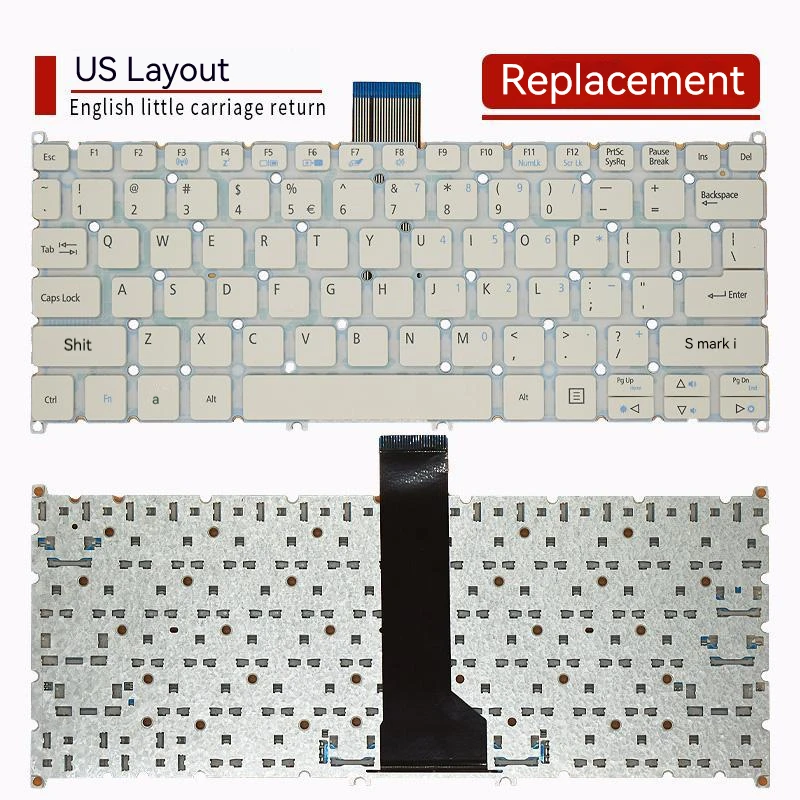 Клавиатура для ноутбука Acer Aspire V5-122 V5-122P V5-132 V13 V5-132P 1D V3-331 US
