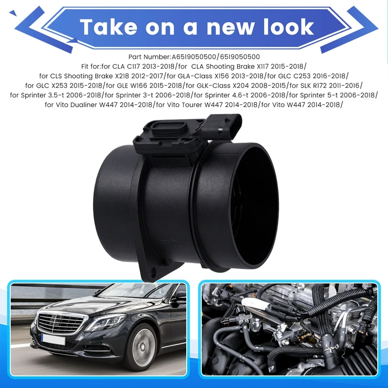 Автомобильный датчик массового расхода воздуха MAF для MERCEDES Benz VITO DIESEL W447 5WK98105 /