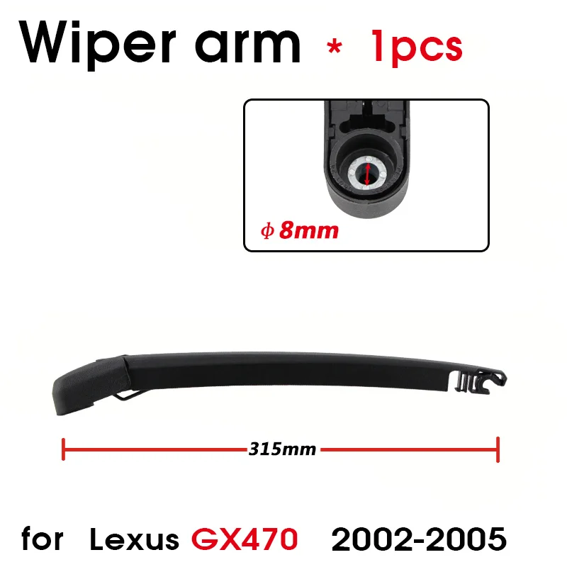 

Щетка стеклоочистителя заднего стекла для лобового стекла Lexus GX470 хэтчбек 400 мм 2002-2005 автомобильные аксессуары