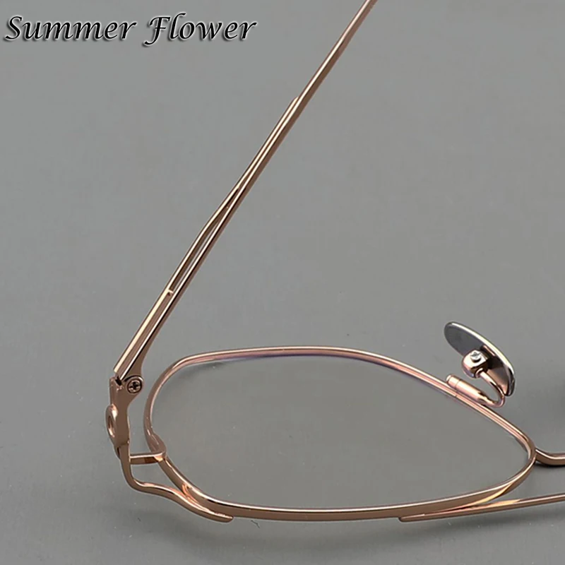 Мужские очки Summer Flower титан oversize по рецепту