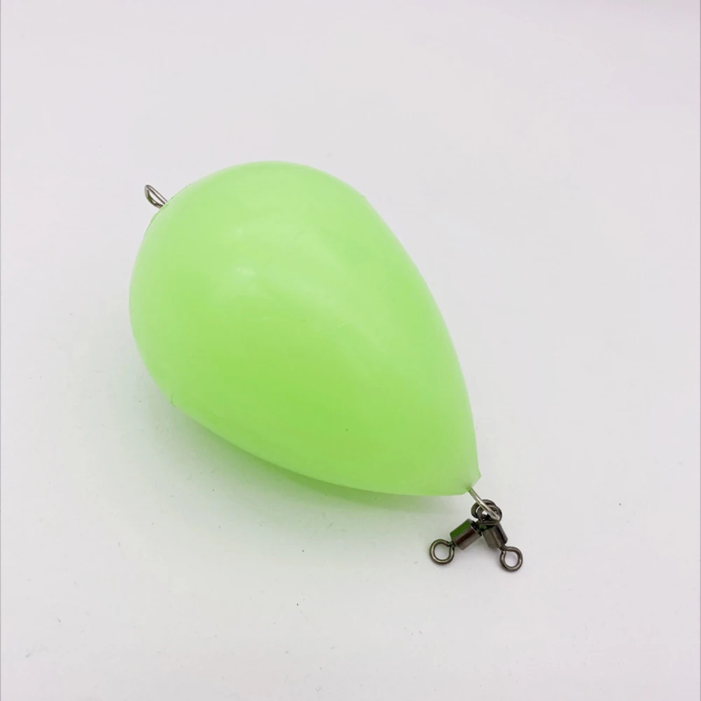 

Bobber Fishing Float Outdoor Night Fishing Relpacement 1 Pcs Fishing Float Acrylic Green High Quality Luminous Egg