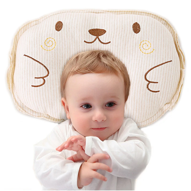 

Newest Newborn Toddler Infant Baby Anti Roll Sleep Pillow Babies Positioner Prevent Flat Head Cushion Lovely Cute Pillows