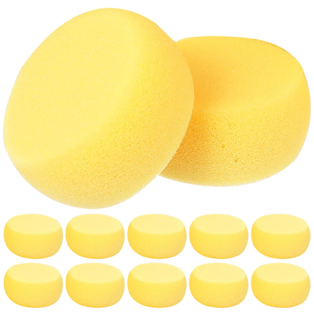 

24 Pcs Sponge Make Sponges Facial Cleaning Pad Circle Makeup Blender Small Round Exfoliating Travel