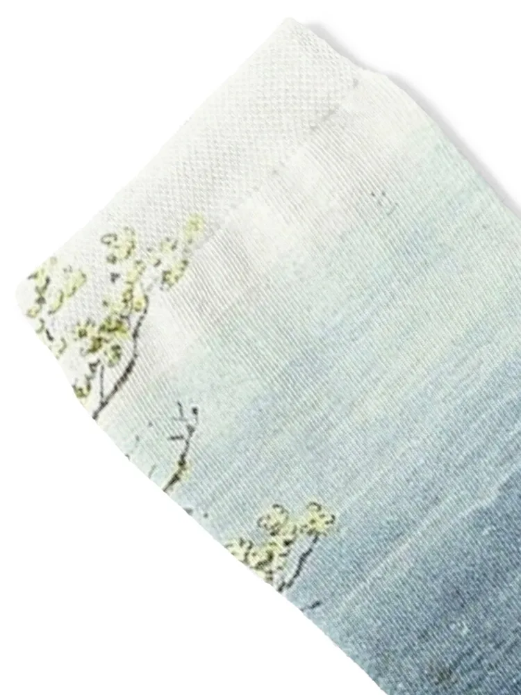 Меловые клиффы в Руеген - Носки Caspar David Friedrich теплые зимние носки для бега футбола