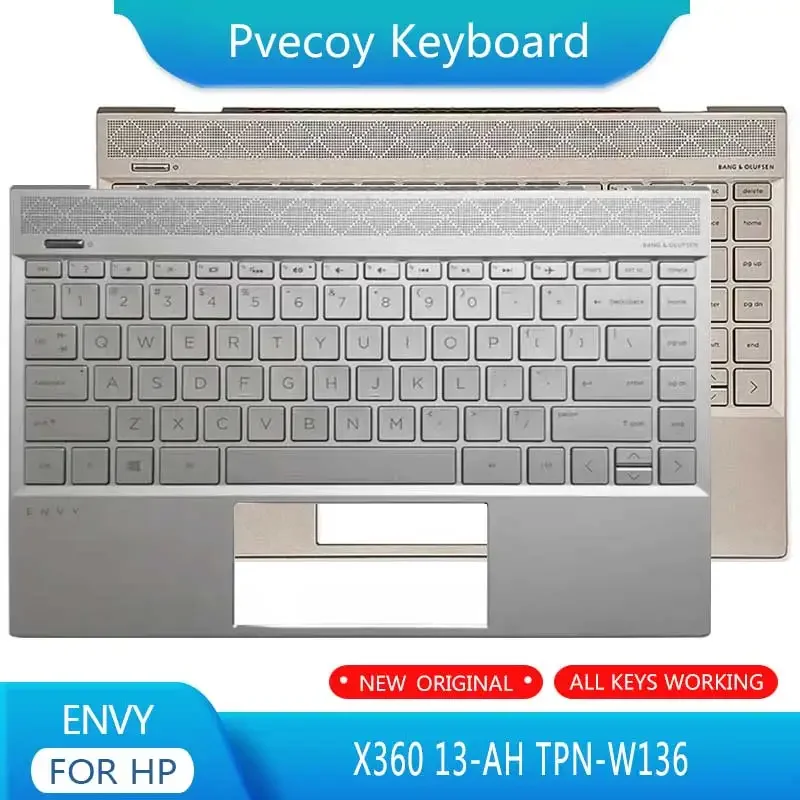 Новый чехол для ENVY X360 13-AH TPN-W136 упор рук клавиатура американская английская версия