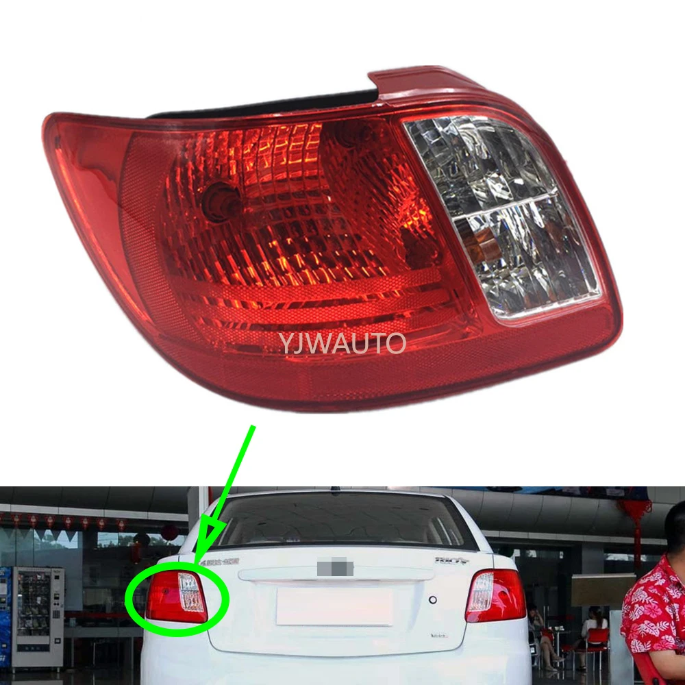 

Задний фонарь для Kia Rio 2005 ~ 2011, задний фонарь в сборе, задний поворотный сигнал, стоп-сигнал Предупреждение светильник онарь на бампер