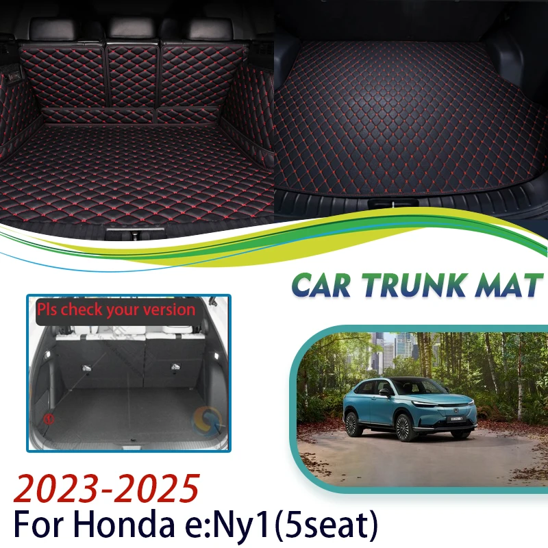 

Fit For Honda e:Ny1 HR-V e:HEV RV5 2023 2024 2025 5seat Car Trunk Storage Pads Electric Version Waterproof Mats Car Accessories