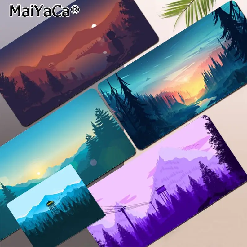 

Deep Forest Firewatch Beautiful Mouse Pad Super Creative INS Tide Large Game Size For CSGO Game Player Desktop Computer Laptop