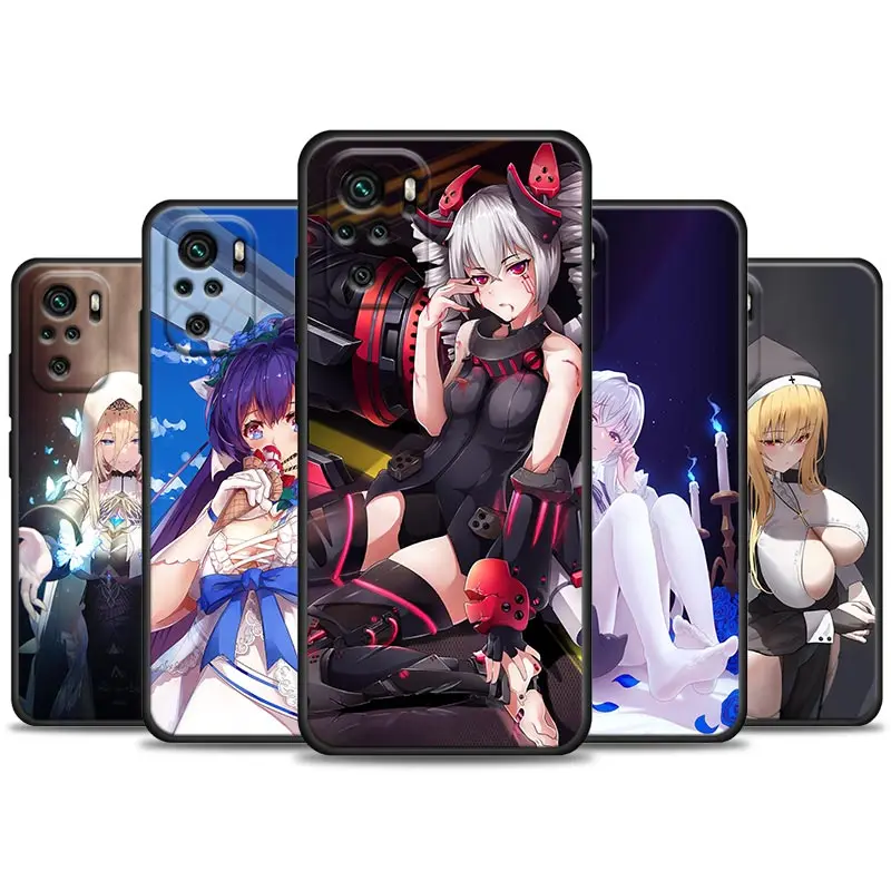 

Game Honkai Impact 3rd Anime Cartoon Phone Case For Poco Redmi Note 8 Poco X4 X4 NFC M4 X3 F3 M3 Phone F1 GT Pro 5G Cover Fundas