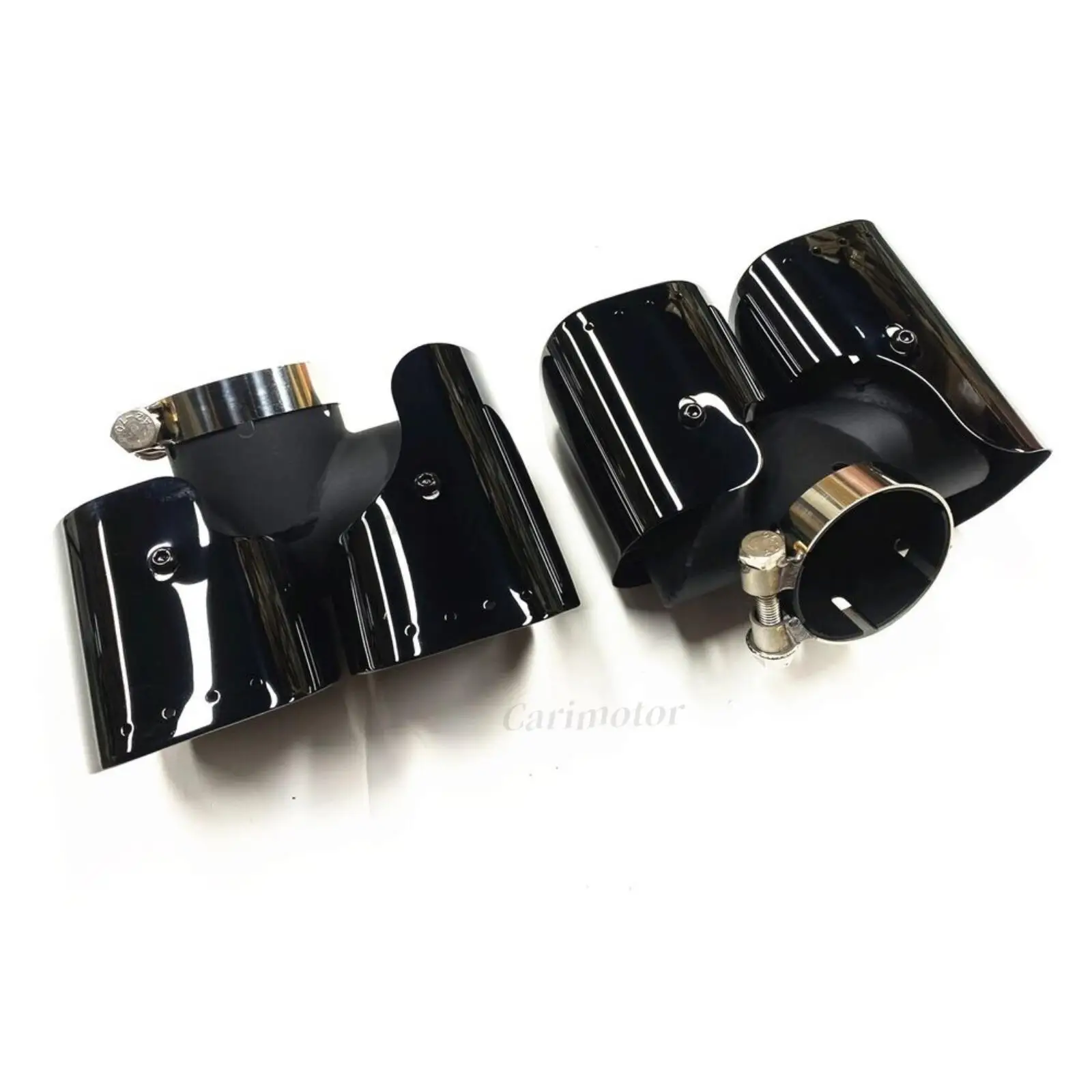 Насадки на задний глушитель автомобиля черные 1 комплект для Land Rover Defender 90 110 2020-2024