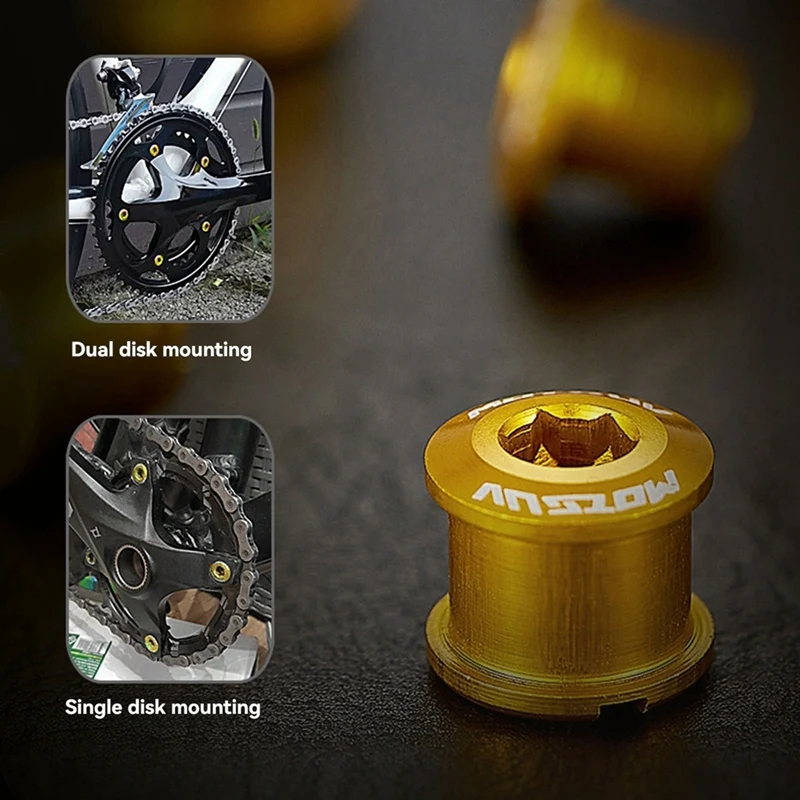 MOTSUV горный велосипедный диск гвоздь односкоростная звездочка цветной зубчатый