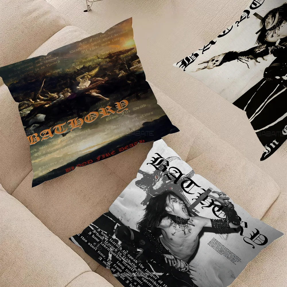 Bathory Quorthon ретро хэви-метал музыкальная группа певица 45*45 см наволочка Декор дом