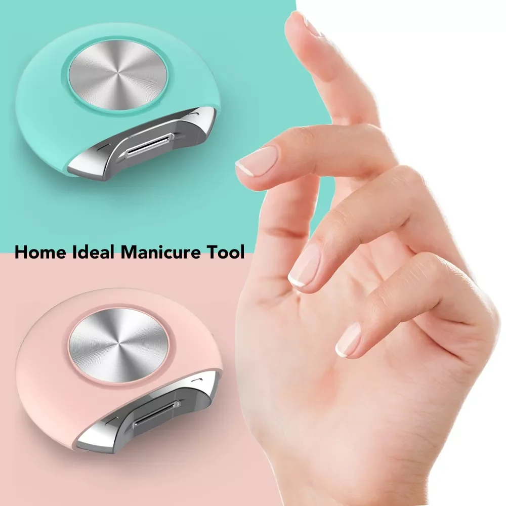 

Smart Nail Clipper Polisher Professional Electric Nail Trimmer Manicure Machine Mini Portable Finger Nail Tools for kids Baby