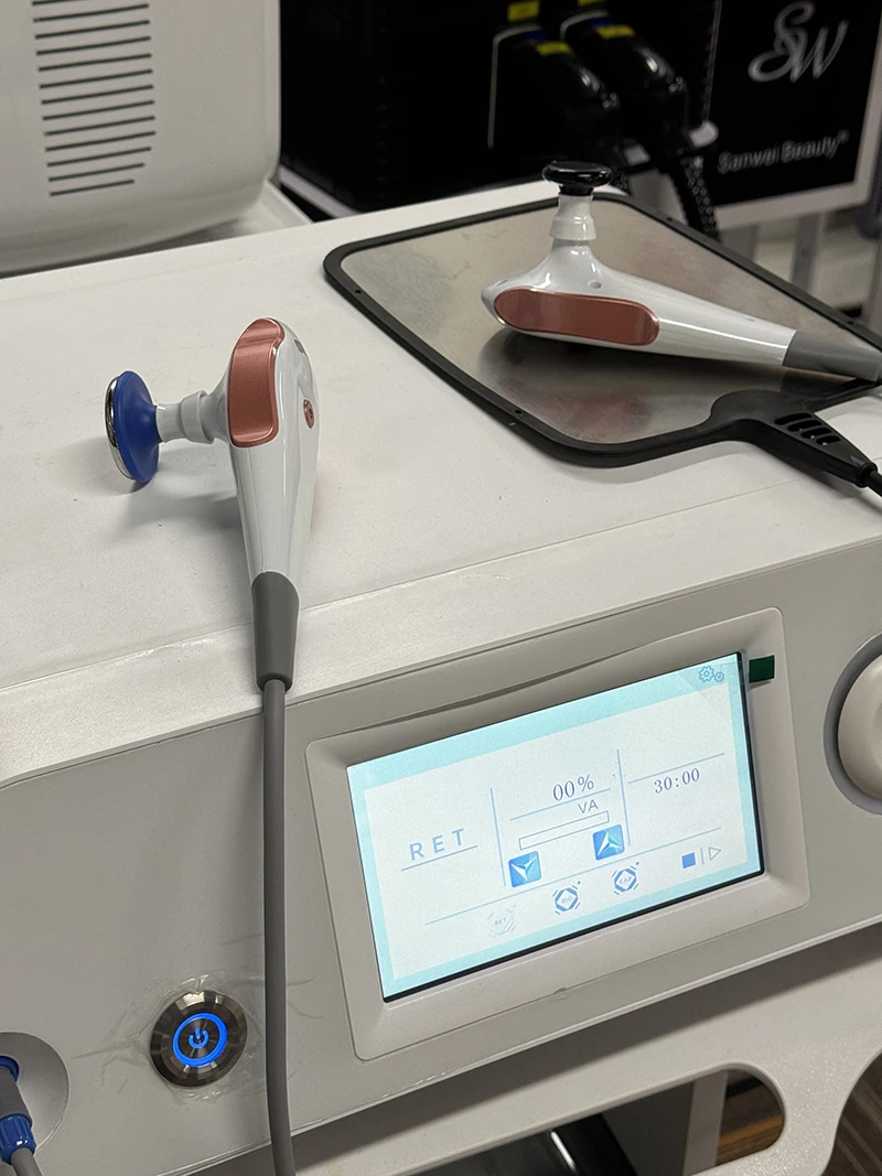 INDIBA 448 кГц Tecar машина для похудения тела облегчение боли терапия физическая