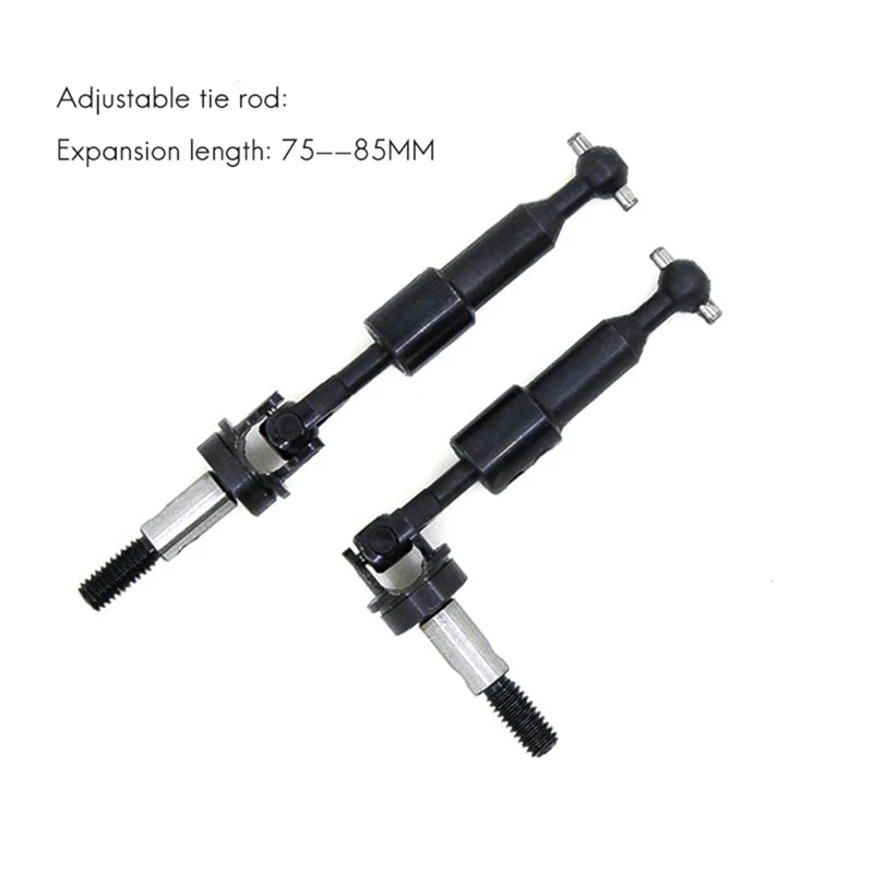 2PCS For HSP Infinite 1/10 94123 94103 Universal Drive Shaft Adjustable Cvd 102015-A Replacement Parts