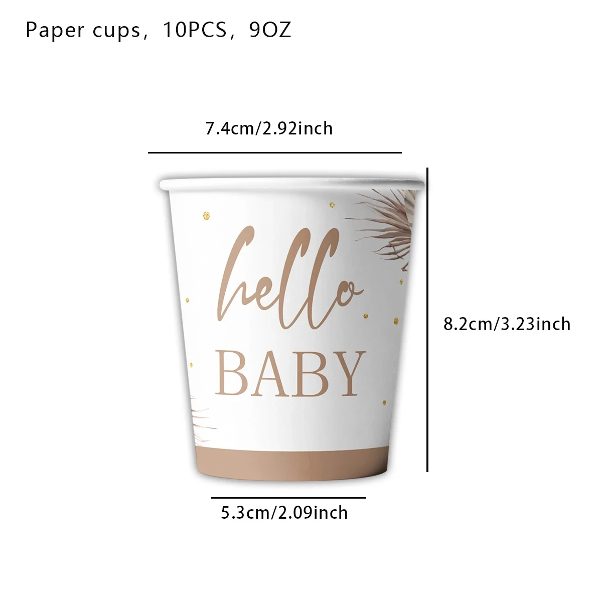 

Одноразовая посуда для вечеринки объявления пола "Листья джунглей"