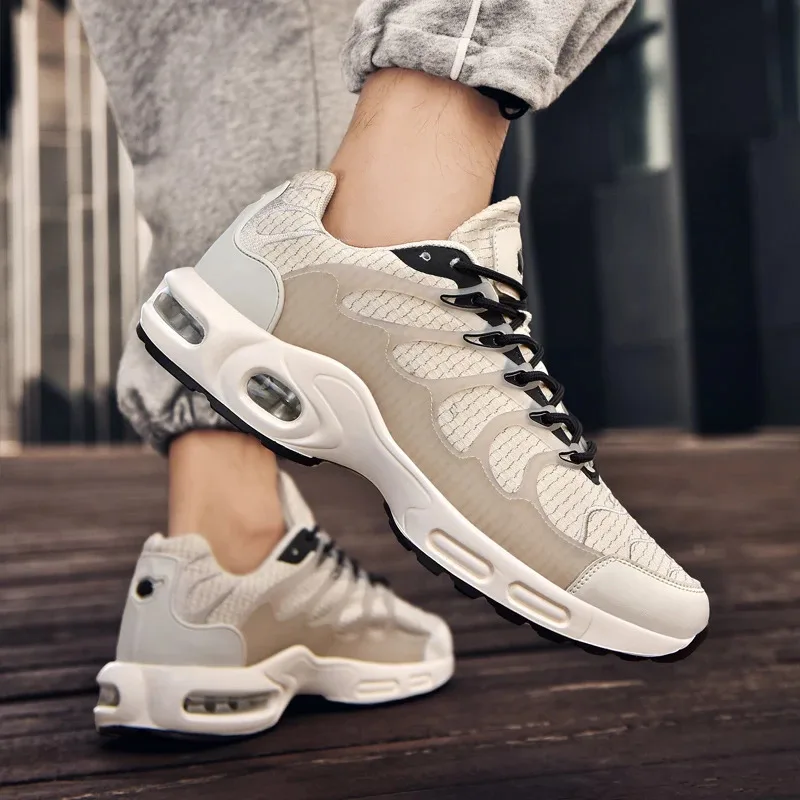 Xiaomi SALUDAS Men Sneakers Air Cushion Casual Running Shoes Breathable Cushioning Outdoor Tennis Sneakers Men's Sports Shoes