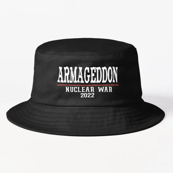 

Armageddon War 2022 Bucket Hat Bucket Hat Fish Women Caps Sport Mens Solid Color Black Cheapu Casual Hip Hop Sun Spring