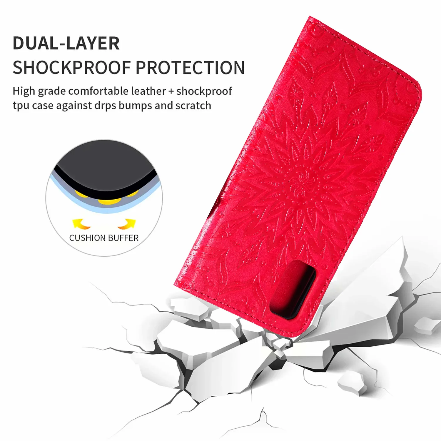 Leather Wallet Case For iPhone 14 13 12 Mini 11 Pro Max X XS XR 6 6S 7 8 Plus 5S SE 2020 2022 Flip Holder Cover Card Stand Bag