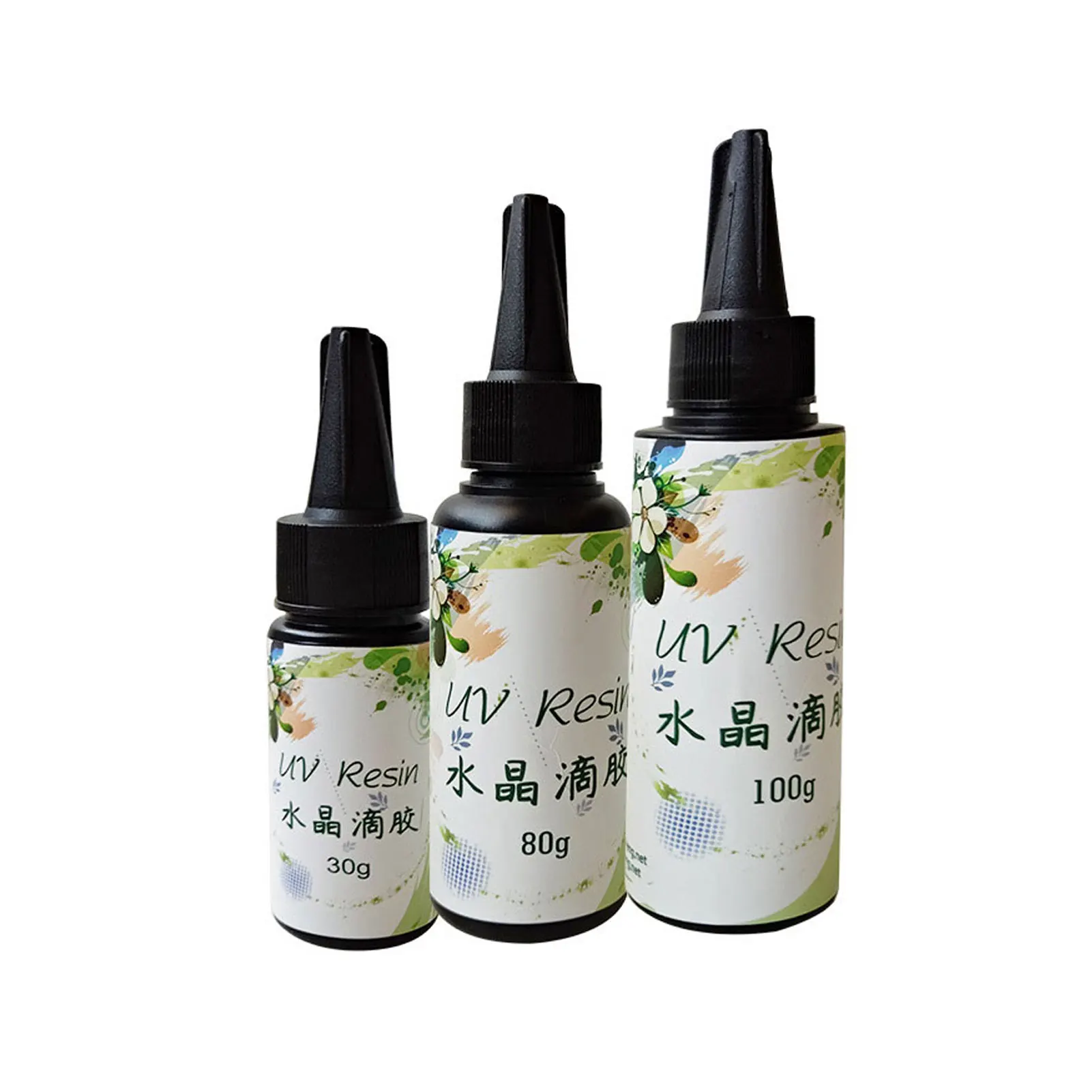 

Quick-Drying UV Resin Glue Curing Hard State Transparent Glue Accessory for Jewelry Making Production