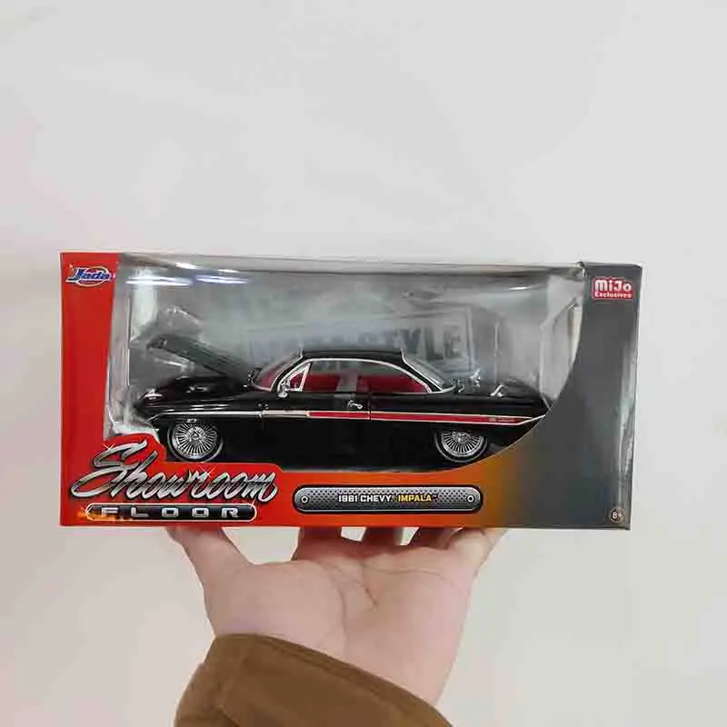 Модель автомобиля JADA 1:24 Chevy Impala литая и игрушечная машинка из сплава для Chevrolet