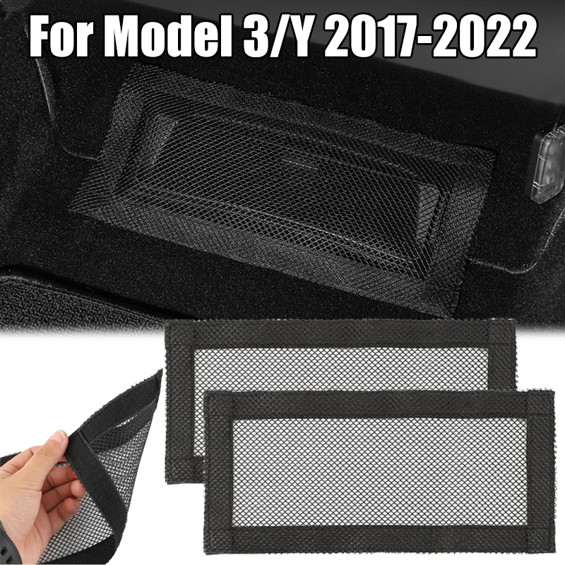 

2/4Pcs Car Air Vent Dust Cover for Tesla Model3/Y 2017-2022 Auto Rear Under Seat Anti-blocking Outlet Dust Protective Covers