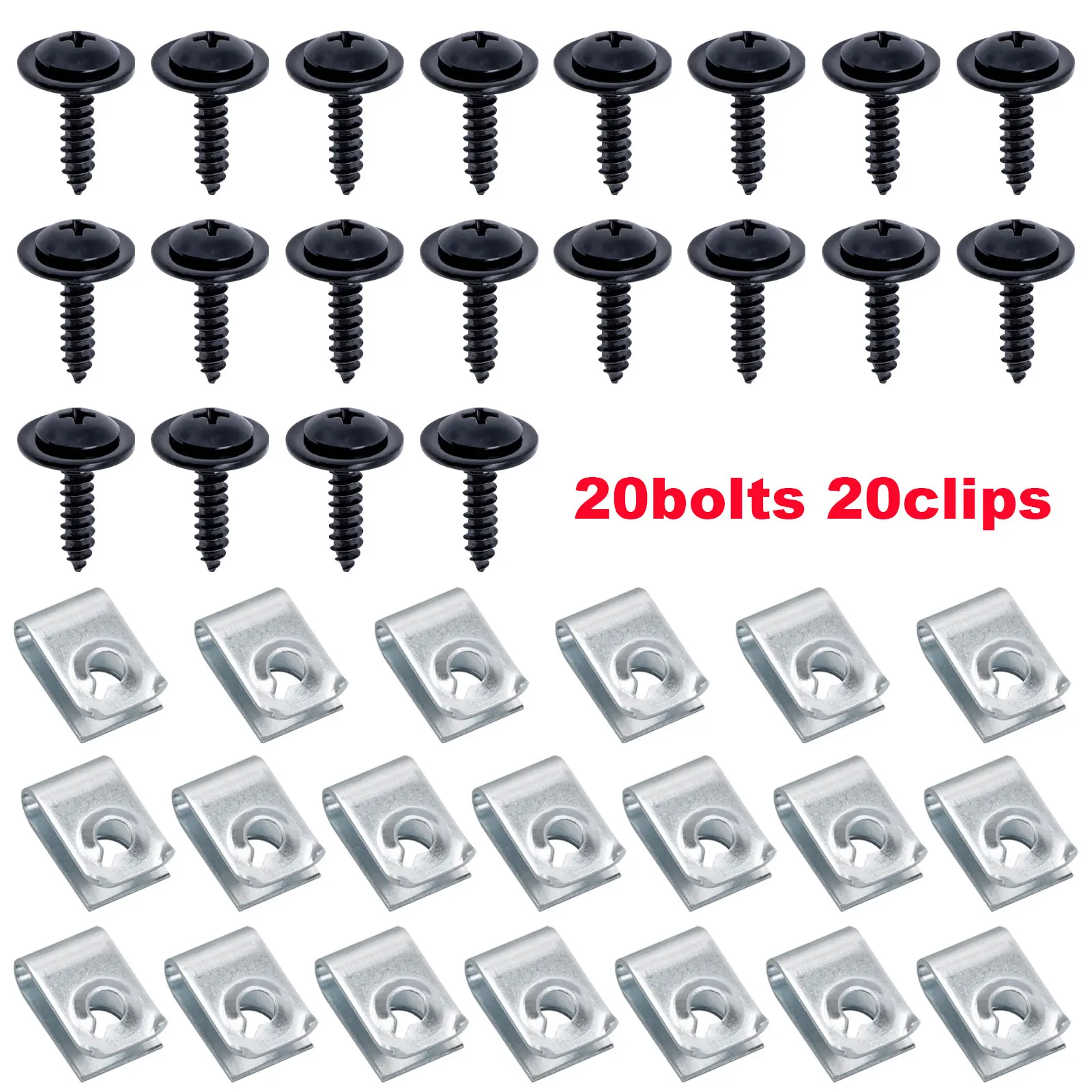 

Крышка бампера, вкладыш крыла, болт арки колеса, комплект U-образных гаек для Acura Honda Accord Civic CR-V HRV Element 90114SE0000 90114SZ3000