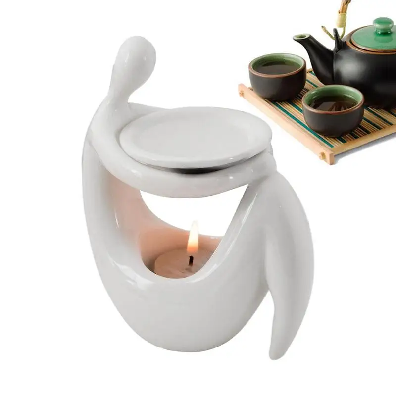 

Essential Oil Warmer Human Body Shape Ceramic Oil Diffuser Fragrance Warmer For Essential Oils Aroma Burner Candle Home Decor