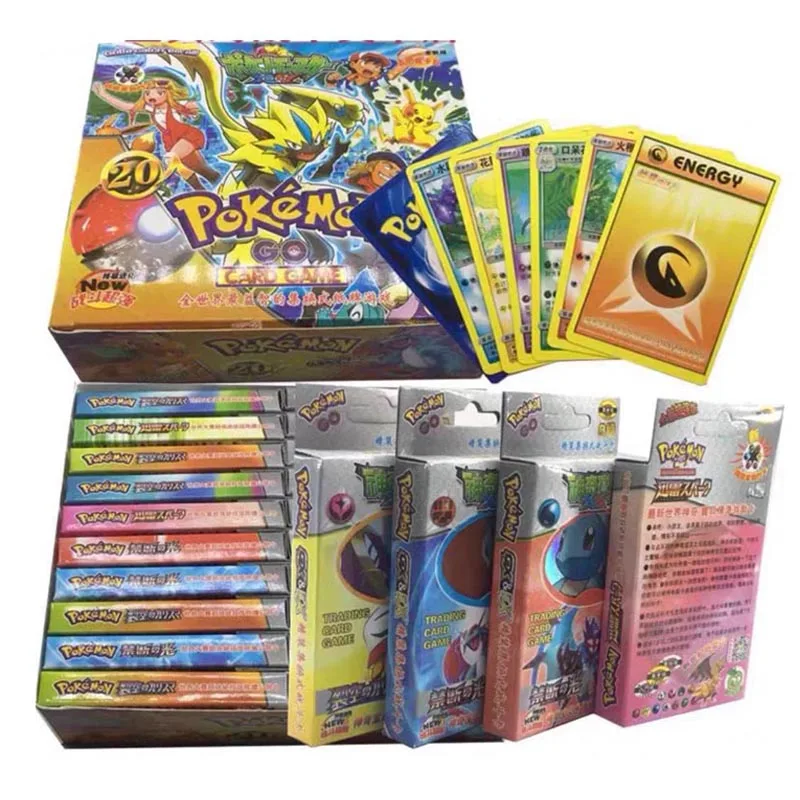 

740pcs TOMY Pokemon Anime Figure Battle Card Fantasy Figurines Game Collection Cards Christmas Present Model Toys