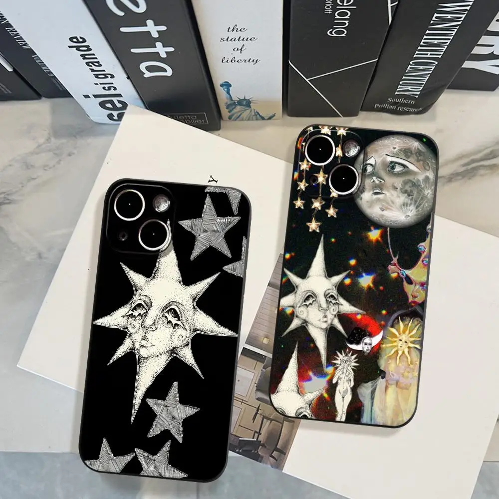 Фото Чехол Aurbe Matte 2-в-1 с пленкой и поддержкой MagSafe для iPhone 17, 16, 15, 14 Plus, 17 Pro Max, ударопрочный жесткий корпус, цвет Celestial Noir. №1