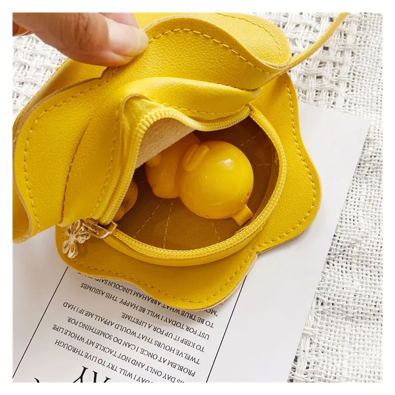 New Cartoon Children's Crossbody Bag Cute Cat Kids Fashion Coin Purse Wallet Handbags Lovely Boys and Girls Mini Shoulder Bags