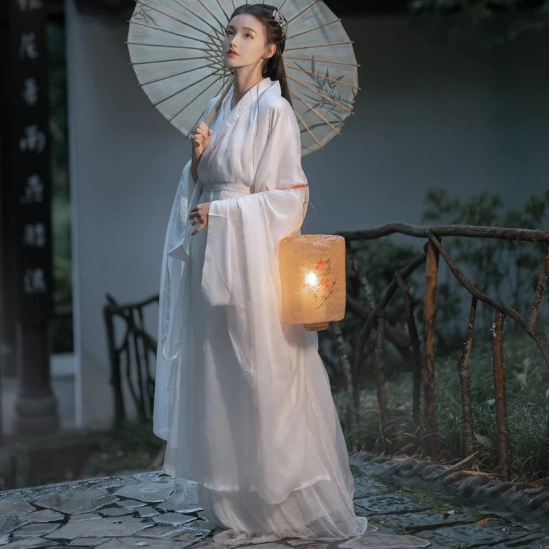 Женское платье Hanfu женский костюм в старинном стиле для косплея летний вечеринки